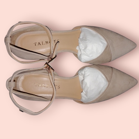 (NIB) Vintage TALBOTS® Skylar Dorsay Heels - Size 6M - Camel - Picture 4 of 9